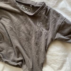 « Couche surfer » Grey long sleeve Gagou Tagou 9M